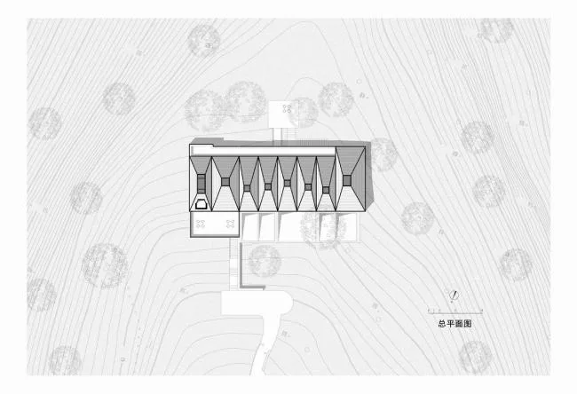 BIM建筑|山谷中的守看——一览居 / 中国美术学院景致建筑设计研讨总院