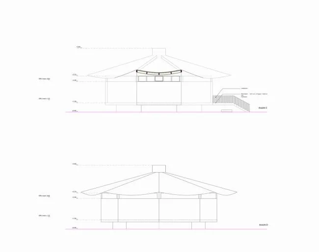 BIM建筑|仿若游牧平易近族的自力轻盈的帐篷：克雷费尔德展馆