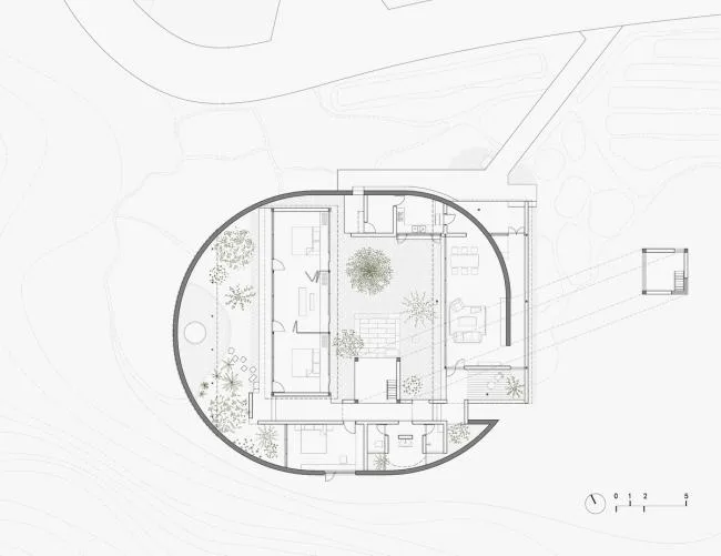 BIM建筑|雨宅·木工的家 / 小写建筑事务所