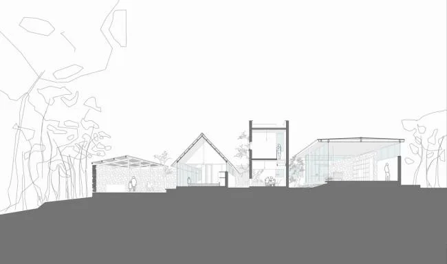 BIM建筑|雨宅·木工的家 / 小写建筑事务所