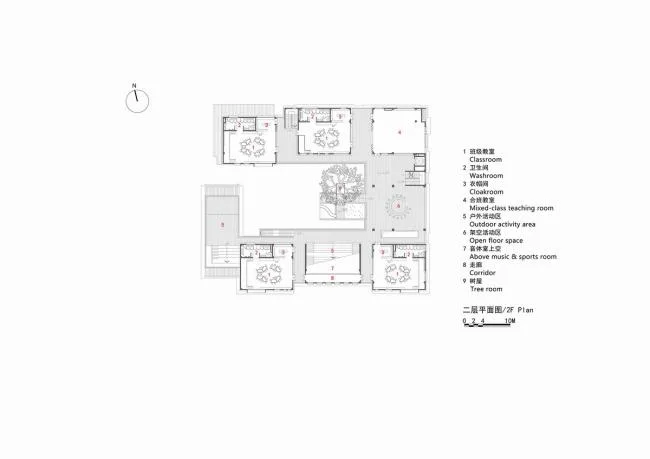 BIM建筑|五彩斑斓的“村”小板屋——重庆约克北郡幼儿园 / IDO元象建筑
