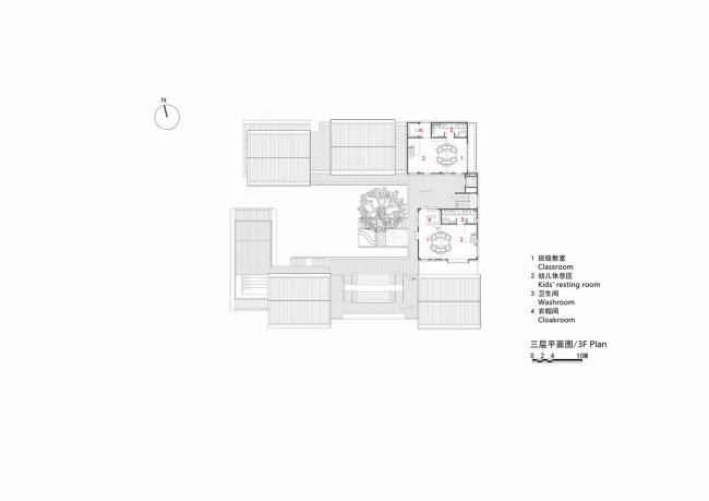 BIM建筑|五彩斑斓的“村”小板屋——重庆约克北郡幼儿园 / IDO元象建筑