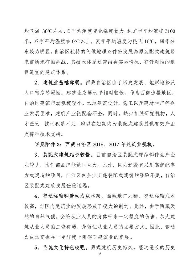 BIM与装配式|《西藏自治区高原装配式建筑发展专项规划》（2018-2025年）