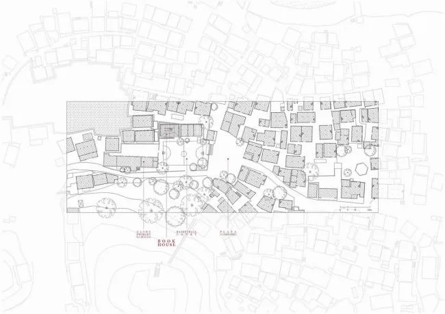 BIM建筑|片片黒瓦，融进传统村：高步书屋 / 喷鼻港中文年夜学建筑学院 Condition Lab