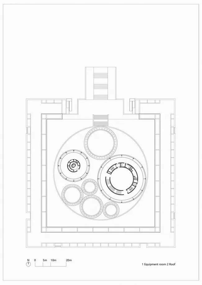 BIM建筑|极简翰墨勾画出的留白：邢窑博物馆 / 言川建筑