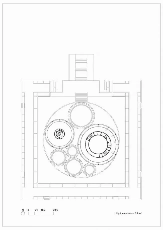 BIM建筑|极简翰墨勾画出的留白：邢窑博物馆 / 言川建筑