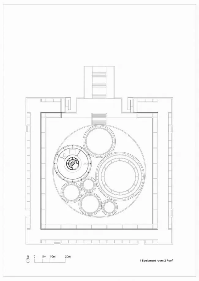 BIM建筑|极简翰墨勾画出的留白：邢窑博物馆 / 言川建筑