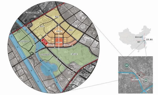 BIM建筑|淮安市城市博物馆、藏书楼、文化馆、美术馆 / 同济年夜学建筑设计研讨院