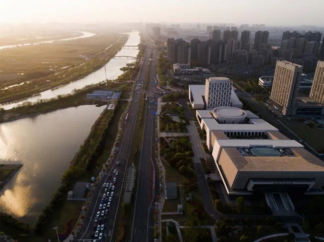 BIM建筑|淮安市城市博物馆、藏书楼、文化馆、美术馆 / 同济年夜学建筑设计研讨院