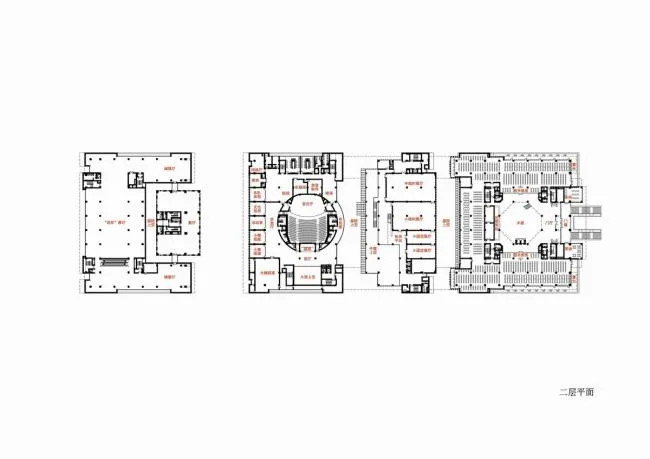BIM建筑|淮安市城市博物馆、藏书楼、文化馆、美术馆 / 同济年夜学建筑设计研讨院