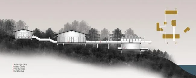 BIM建筑|山中院落：拾野艺术空间 / M.A.O.