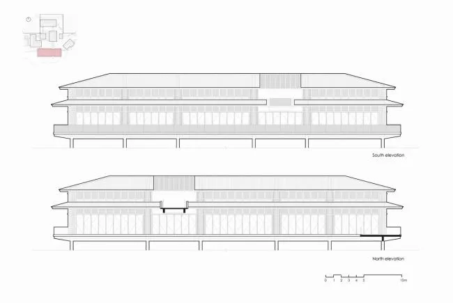 BIM建筑|山中院落：拾野艺术空间 / M.A.O.