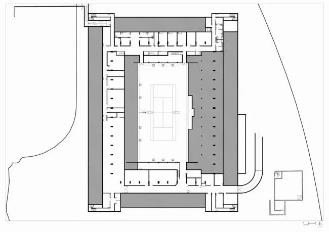 BIM建筑|Simonne-Mathieu 网球场，以水晶宫为灵感的温室球场