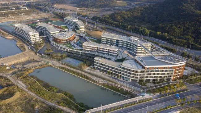 BIM建筑|西塞山前的“白鹭”：上海交年夜教导团体（湖州）帕丁顿双语黉舍 / 思序设计