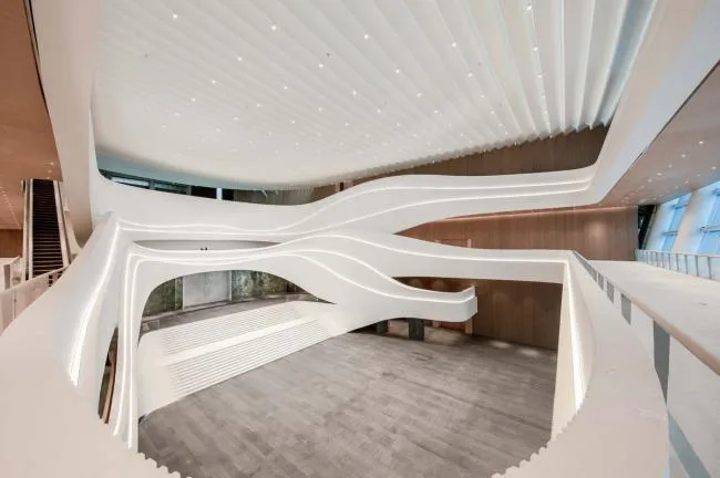 BIM建筑|如佳丽鱼般曼妙，丝绸之路文化交换中间西厅 / WAY Studio