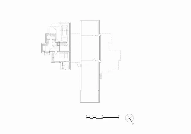BIM建筑|一览山远海阔！像素化体块堆叠而成的纯白T台别墅