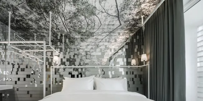BIM建筑|如鱼群跃出海面，日光下闪闪发光的鱼鳞：清迈微型酒店