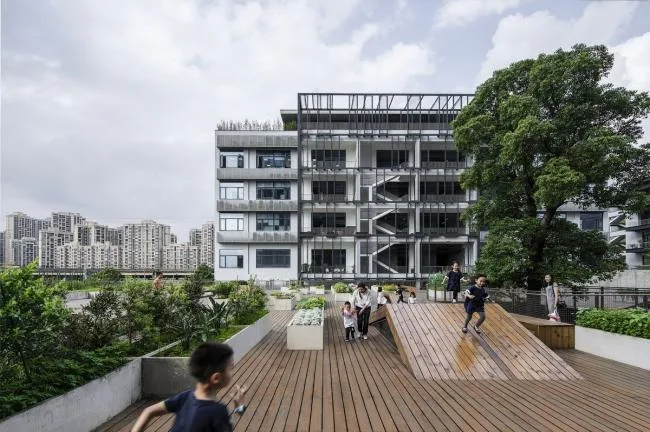 BIM建筑|城市之中的一抹抹绿意：莳植平台和体验馆 / 墨照建筑设计事务所
