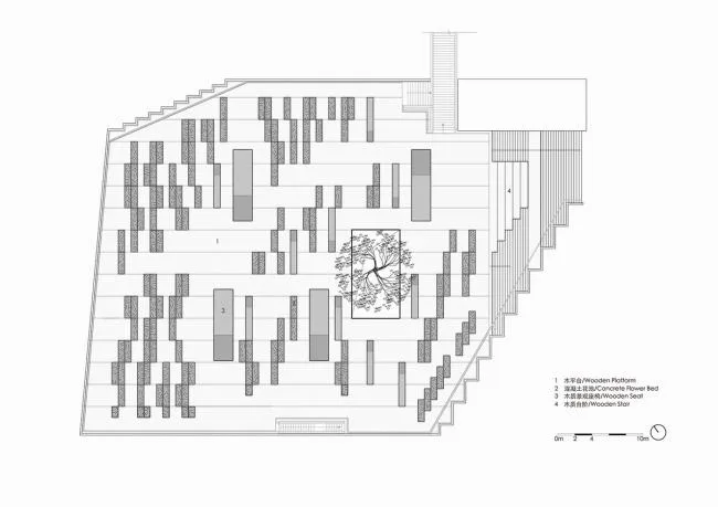 BIM建筑|城市之中的一抹抹绿意：莳植平台和体验馆 / 墨照建筑设计事务所