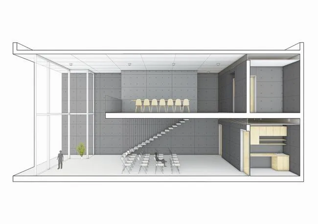 BIM建筑|城市之中的一抹抹绿意：莳植平台和体验馆 / 墨照建筑设计事务所