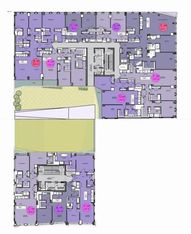 BIM建筑|立体派艺术融进汗青街区：纽约东22街121号公寓 / OMA