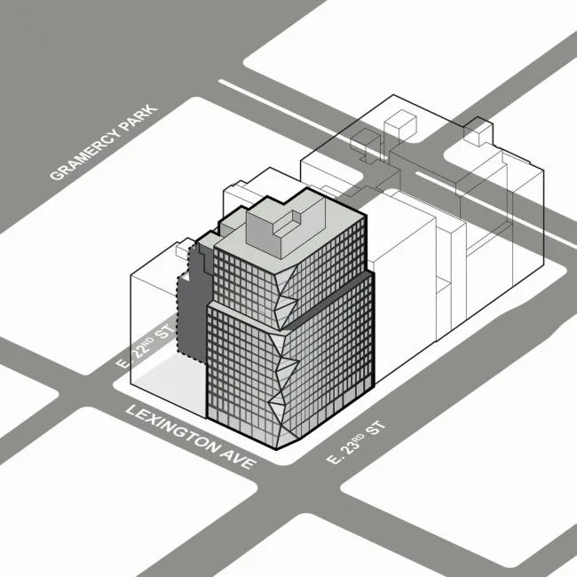 BIM建筑|立体派艺术融进汗青街区：纽约东22街121号公寓 / OMA