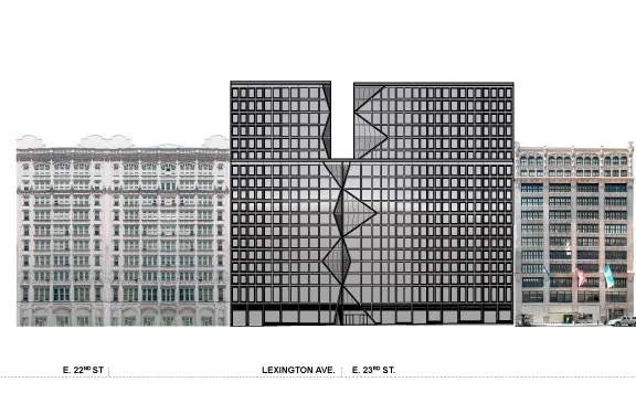 BIM建筑|立体派艺术融进汗青街区：纽约东22街121号公寓 / OMA