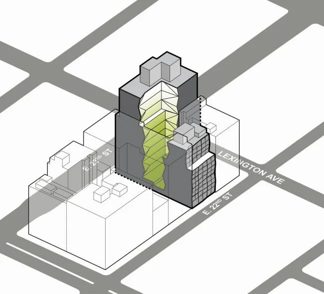 BIM建筑|立体派艺术融进汗青街区：纽约东22街121号公寓 / OMA