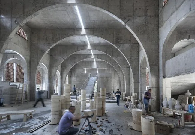BIM建筑|景德镇丙丁柴窑 / 张雷结合建筑事务所