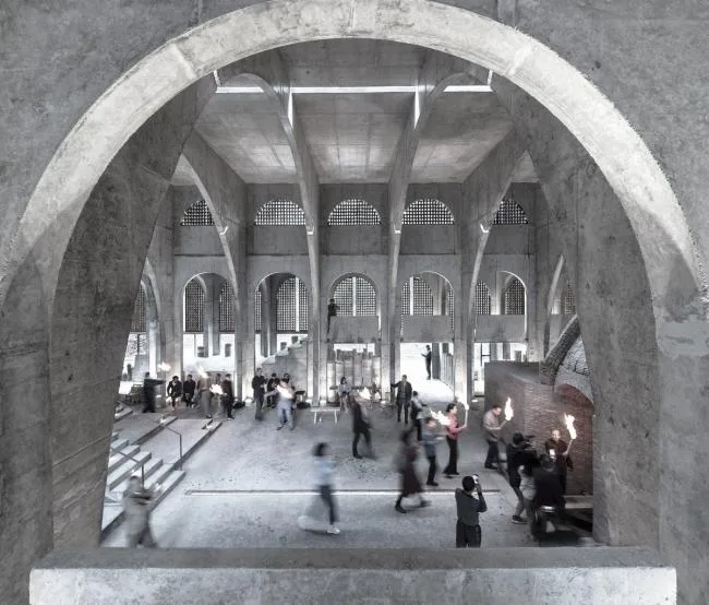 BIM建筑|景德镇丙丁柴窑 / 张雷结合建筑事务所