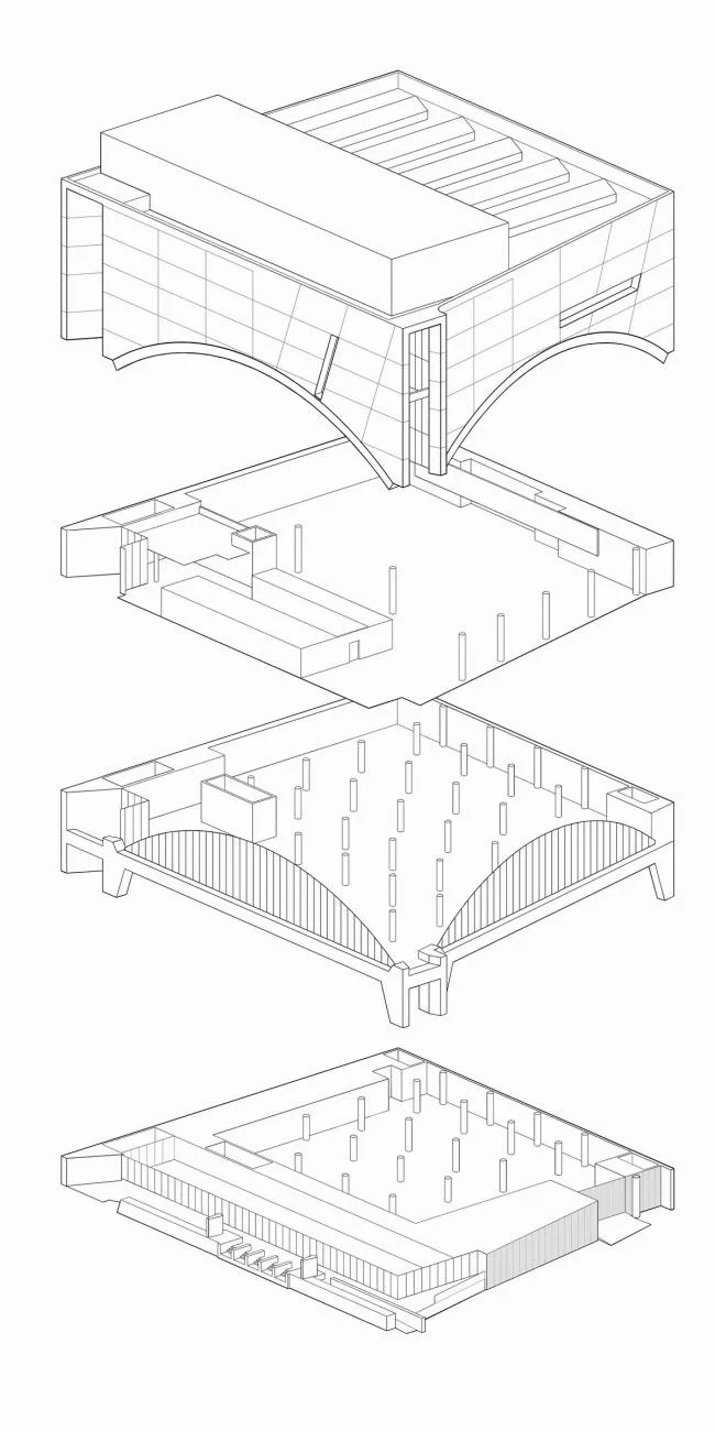 BIM建筑|巨型拱门“支持”下的红砖建筑：悉尼铁路运营中间