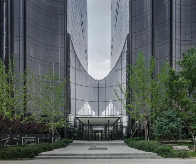 BIM建筑|摄影分享：北京中心公园广场 / 杨斌