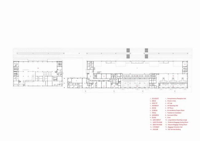 BIM建筑|金色白桦林涌起的连绵的海浪：呼伦贝尔海拉尔机场扩建工程 / 中国建筑设计院一合建筑设计研讨中间U10