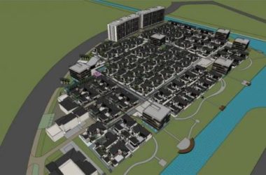 Sketchup规划模型|多层城市规划，居住建筑，现代风格-BIM建筑网