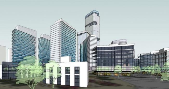 Sketchup Planning Model | Overall Planning of Qingdao Beer Garden, Modern Style