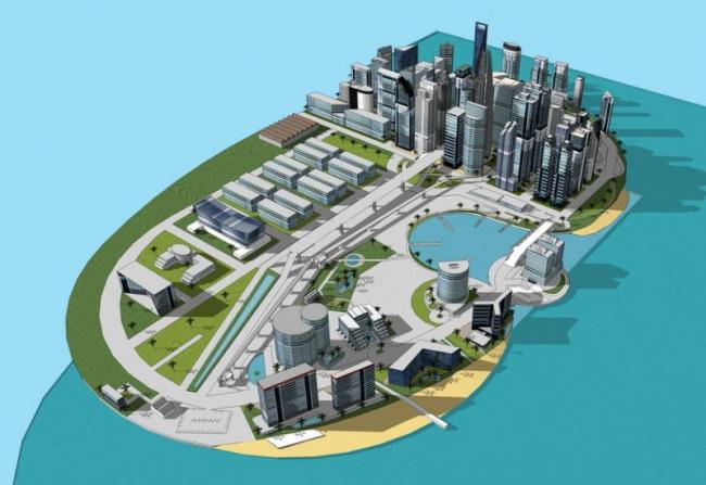 Sketchup Planning Model | Multi story Mixed City Blocks, Urban Planning, Modern Style