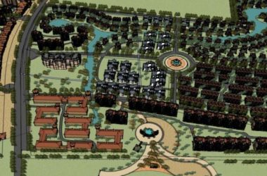 Sketchup规划模型|整体小区规划图，古典风格-BIM建筑网