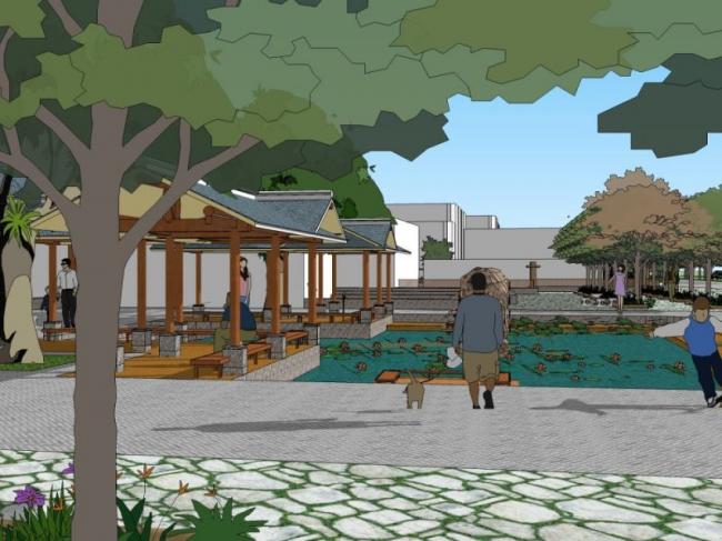 Sketchup Planning Model | Village Planning, Chinese Style