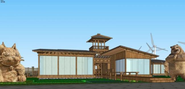 Sketchup Planning Model | Park Planning, Modern Style