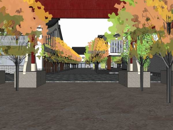 Sketchup Planning Model | Residential Planning, Residential Planning, Classical Style