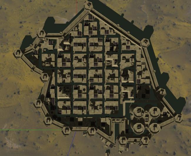 Sketchup Planning Model | Arab Urban Planning, Classical Arabic Style