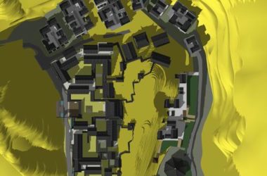 Sketchup规划模型|徽派古建规划，现代中式，1-3层-BIM建筑网