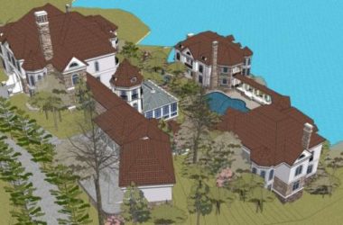 Sketchup别墅模型|山地别墅，法式风格，古典风格，花园洋房-BIM建筑网