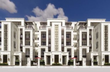 Sketchup别墅模型|联排别墅，法式风格，多层花园洋房，古典风格-BIM建筑网