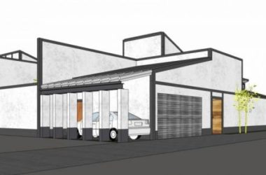 Sketchup别墅模型|庭院别墅，新中式风格-BIM建筑网