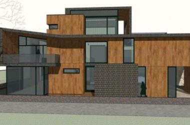 Sketchup别墅模型|多层别墅住宅，居住建筑，现代风格-BIM建筑网