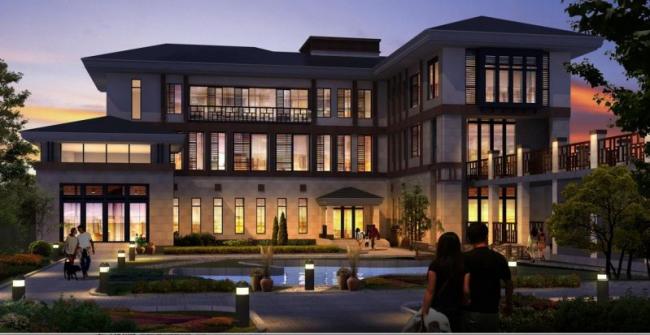 Sketchup别墅模型|唐郡风格别墅，新古典主义