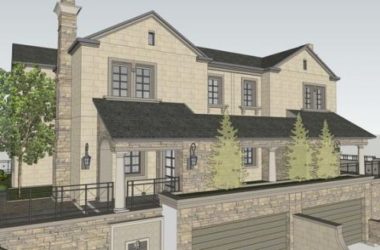 Sketchup别墅模型|双拼别墅，法式古典风格-BIM建筑网