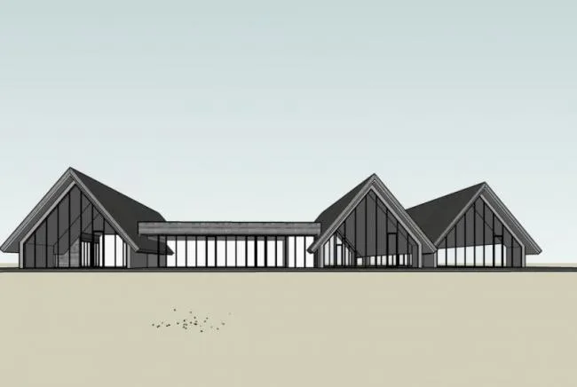Sketchup别墅模型|小木屋，别墅，现代风格