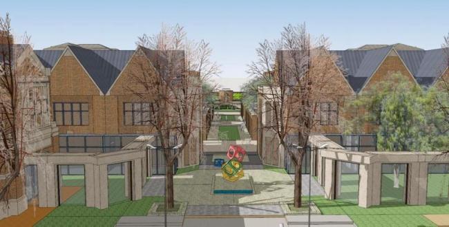 Sketchup别墅模型|海派风别墅，别墅群，联排别墅，古典风格